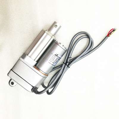 1000n 24v dc linear actuator with encoder feedback mini small electric actuator with limit switch